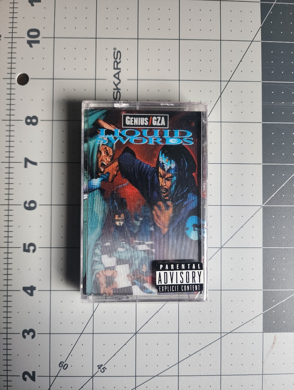 Liquid Swords Genius GZA Hollographic Cassette Tape New Sealed Red Tape Wutang